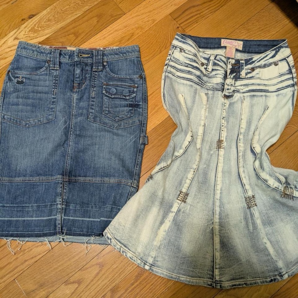 Candie’s vintage skirts
